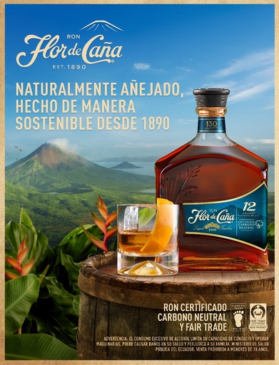 [RFLOR12A001] Ron Flor de caña Centenario 12 años